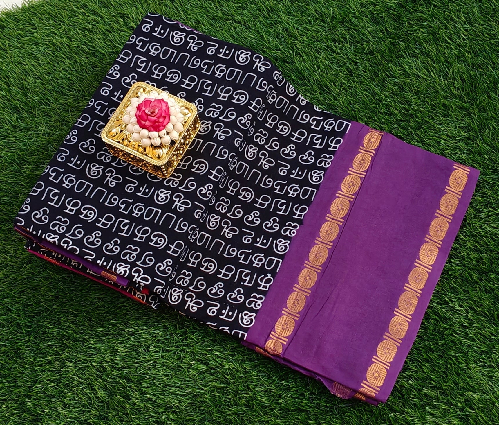 Tamil Script Sarees