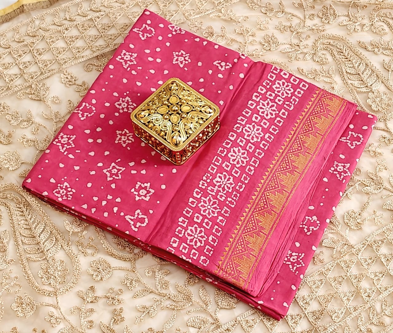 Sungudi Wax Pattern