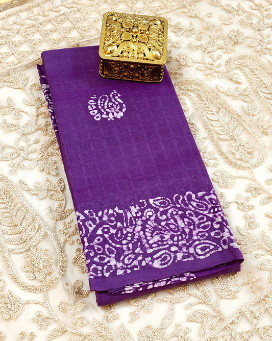 Authentic Sungudi Cotton Saree